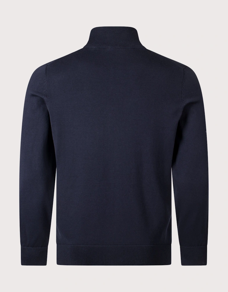 Slim Fit Zip Through San Jacomo-C Knit