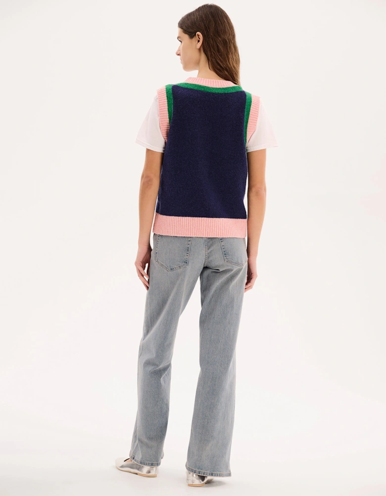 Bobbi Kiwi Vest in Navy