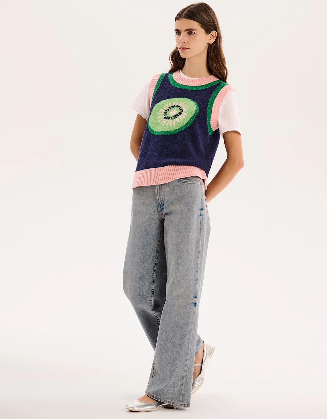 Bobbi Kiwi Vest in Navy