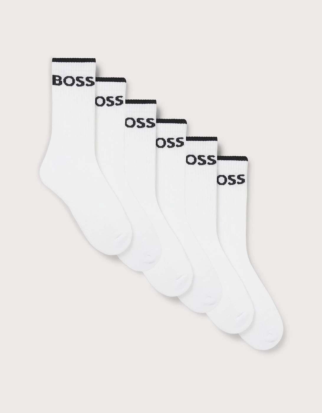 6 Pack QS Stripe Socks, 3 of 2