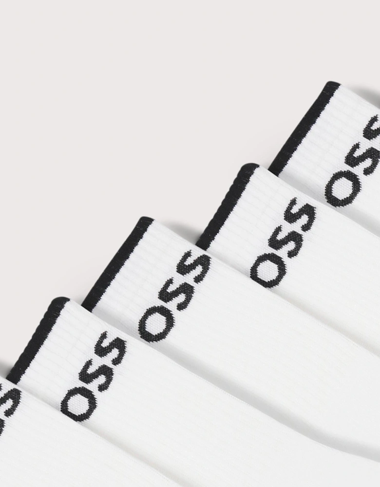 6 Pack QS Stripe Socks