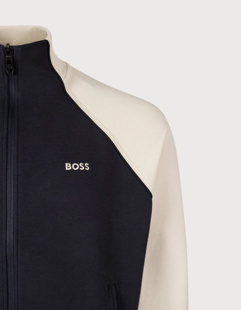 Join Skaz Zip Through Track Top