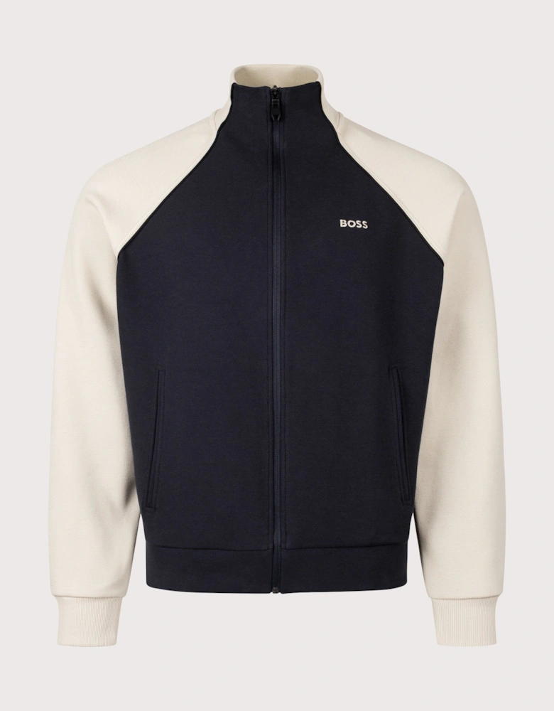 Join Skaz Zip Through Track Top