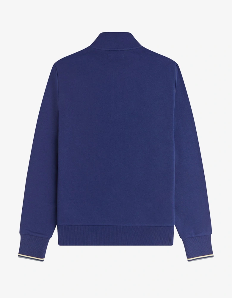 M3574 Half Zip Sweatshirt - French Navy/Champions Gold/Stockport Blue