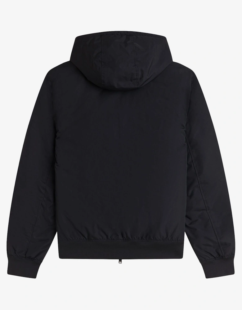 J1304 Hooded Brentham Jacket - Black