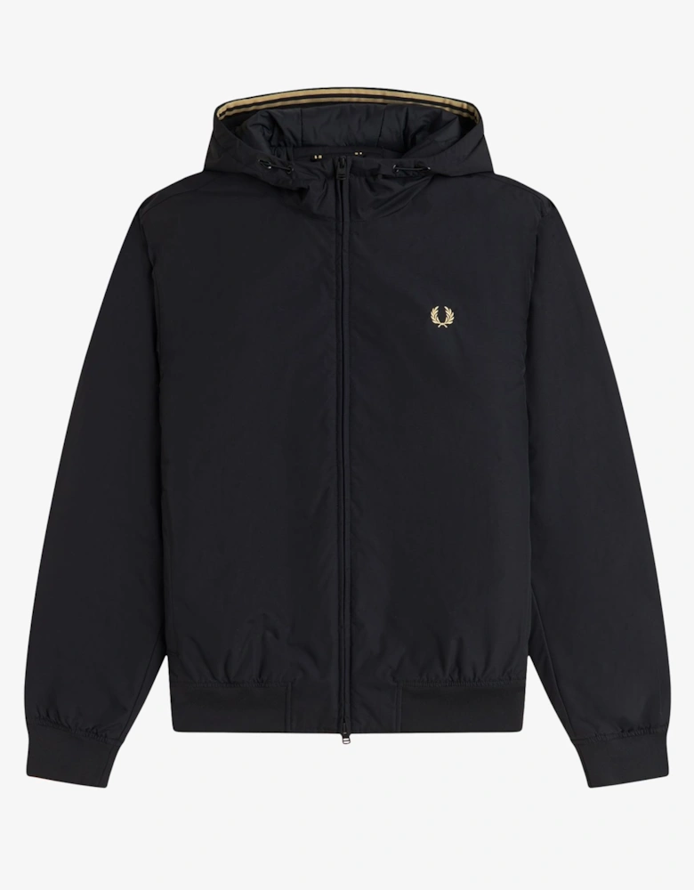 J1304 Hooded Brentham Jacket - Black