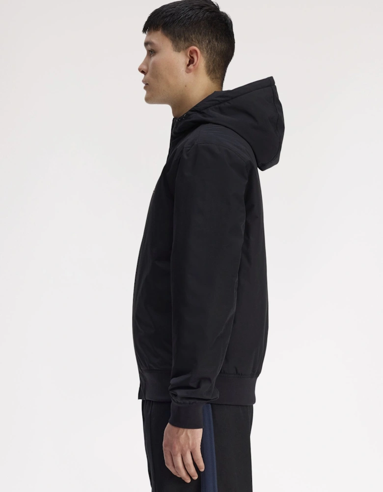 J1304 Hooded Brentham Jacket - Black