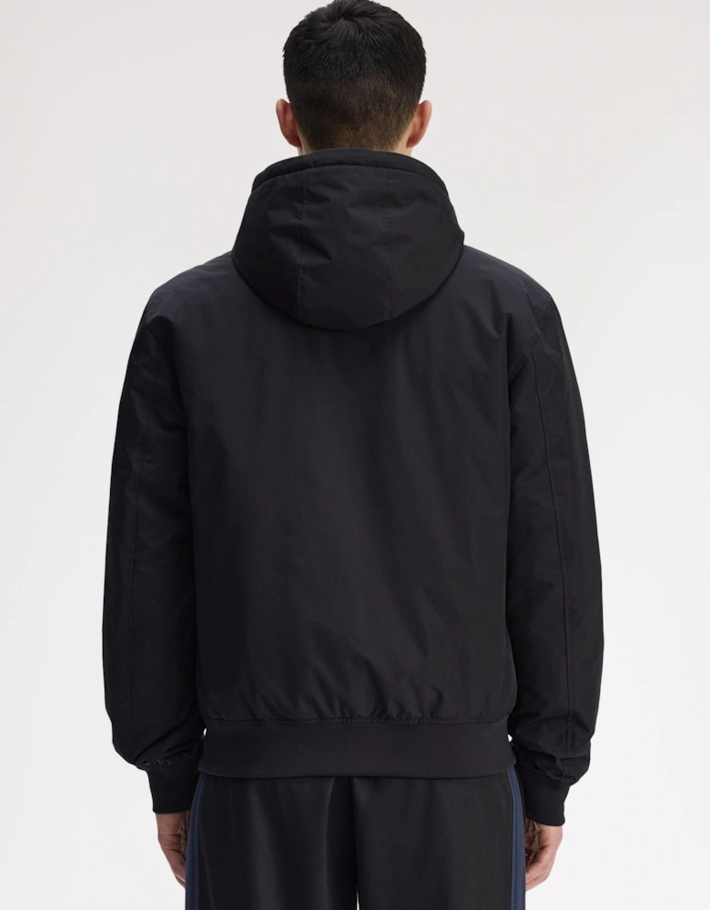J1304 Hooded Brentham Jacket - Black