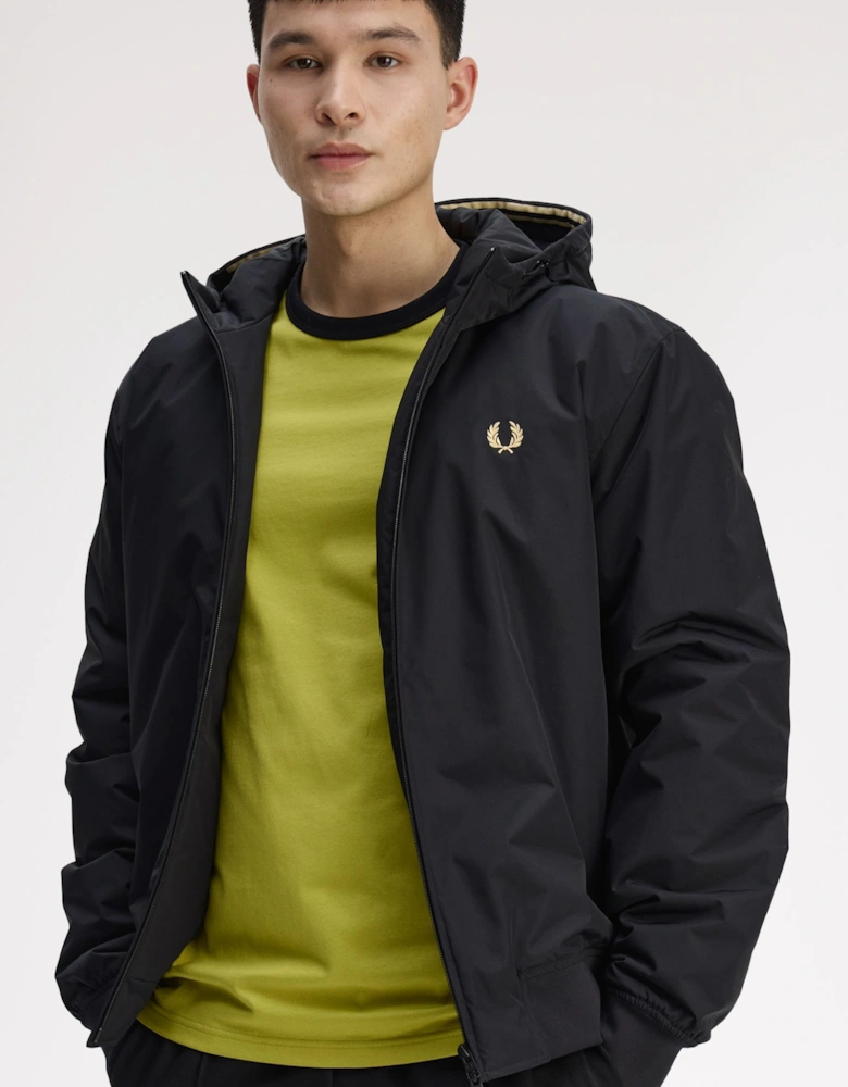 J1304 Hooded Brentham Jacket - Black