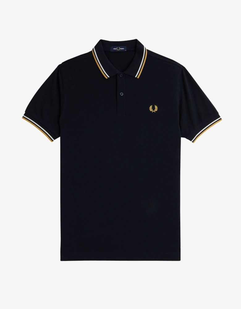 M3600 Twin Tipped Shirt - Navy/Ecru/Honeycomb