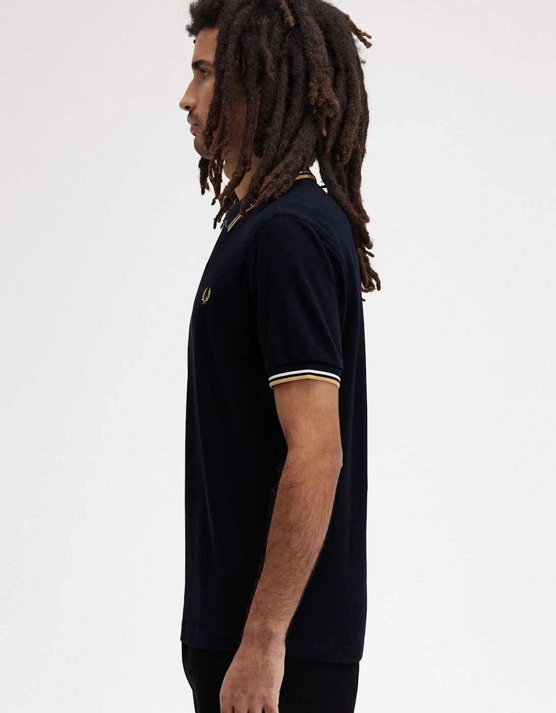 M3600 Twin Tipped Shirt - Navy/Ecru/Honeycomb