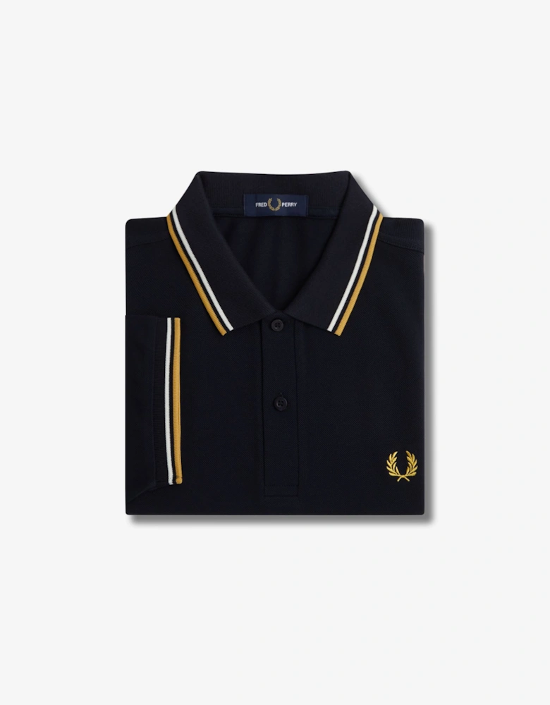 M3600 Twin Tipped Shirt - Navy/Ecru/Honeycomb