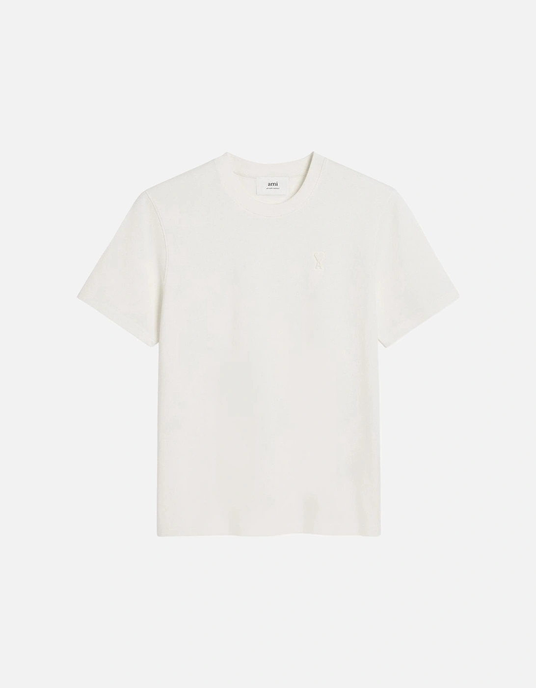 Men's White 'Ami De Coeur' Logo-Embossed Cotton T-Shirt, 5 of 4