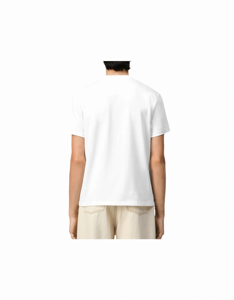 Men's White 'Ami De Coeur' Logo-Embossed Cotton T-Shirt