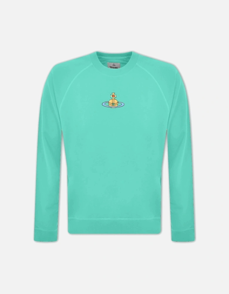 Men's Opal Centre Orb Raglan Sweatshirt
