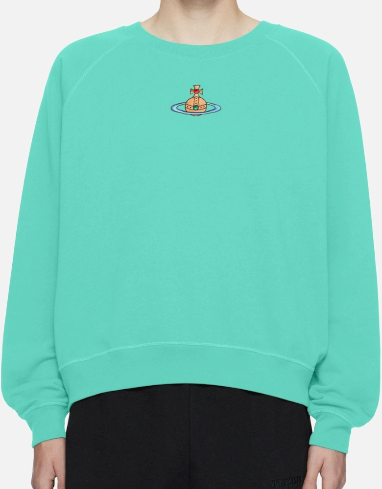 Men's Opal Centre Orb Raglan Sweatshirt