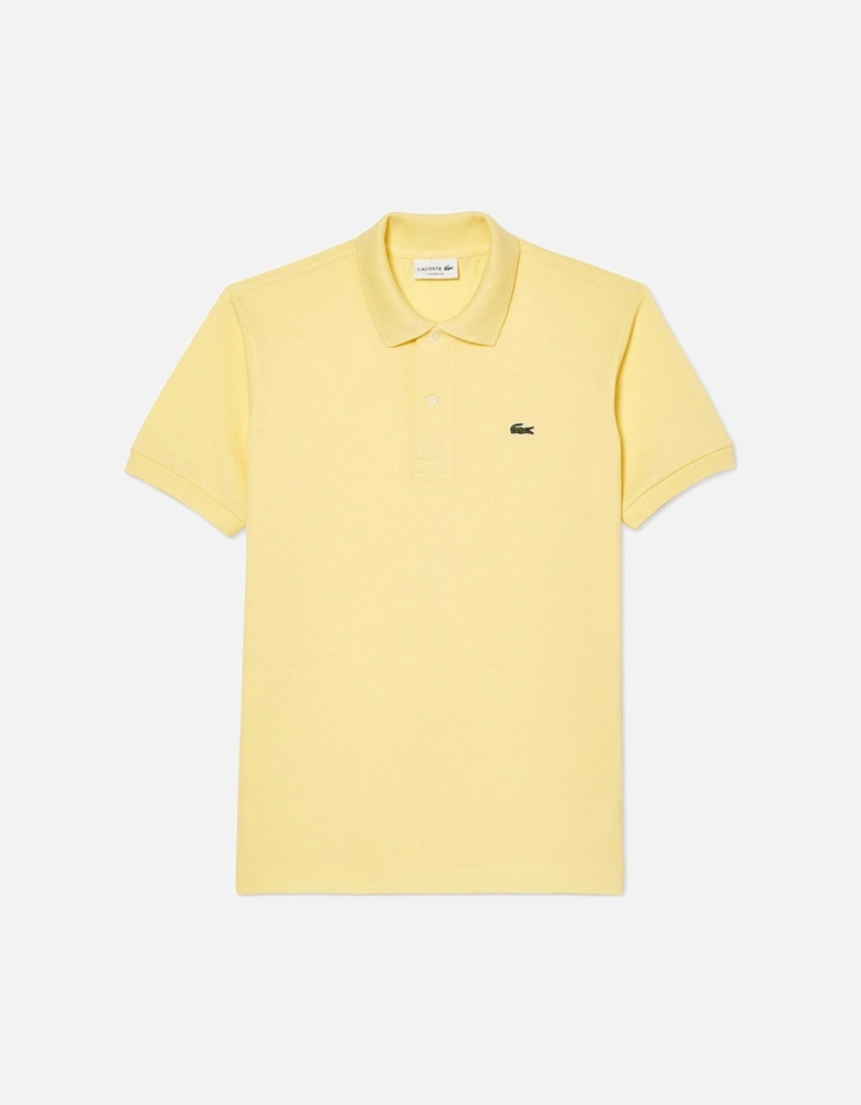 Men's Pastel Yellow L1212 Classic Polo T-Shirt