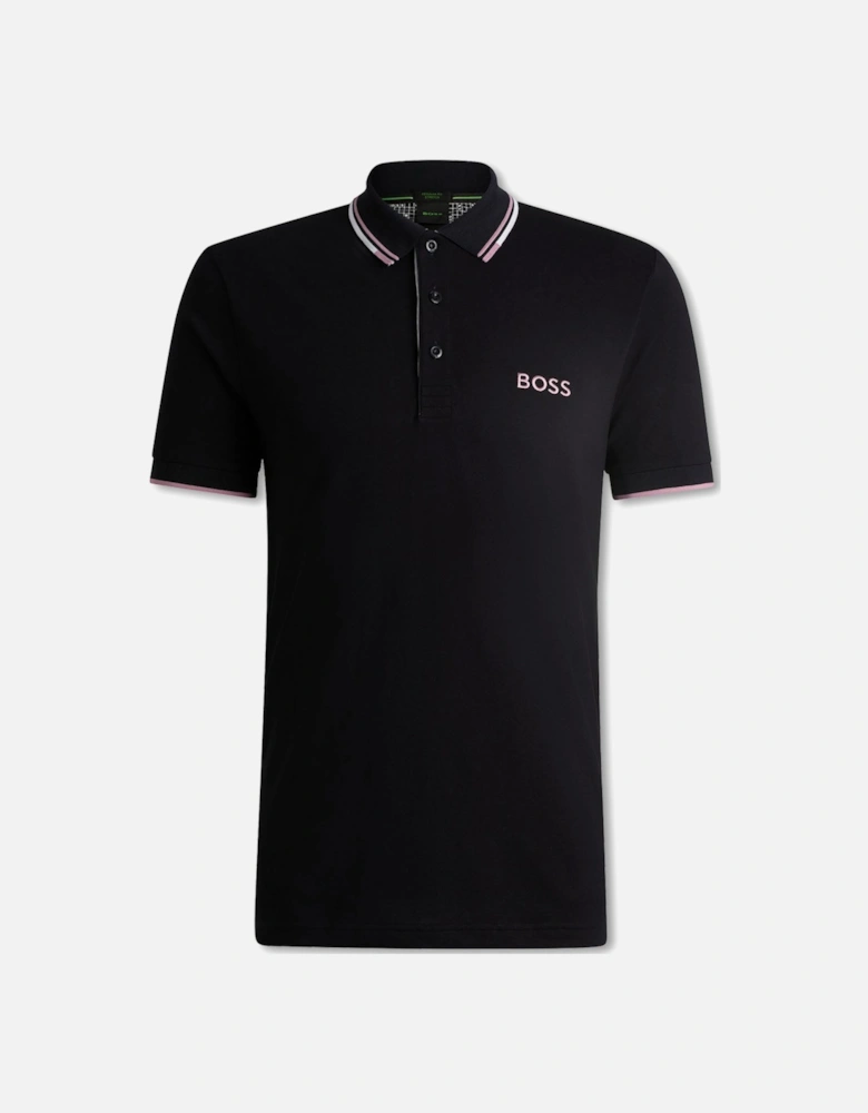 Men's Dark Blue Boss Paddy Pro Piqué Polo Shirt