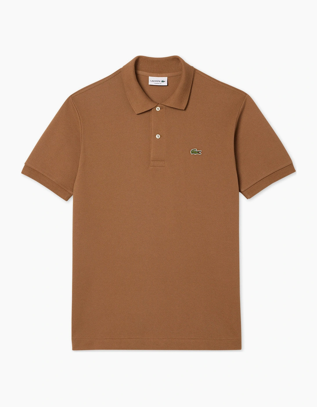 Lacoste Men's Brown L1212 Classic Polo T-Shirt  40 L