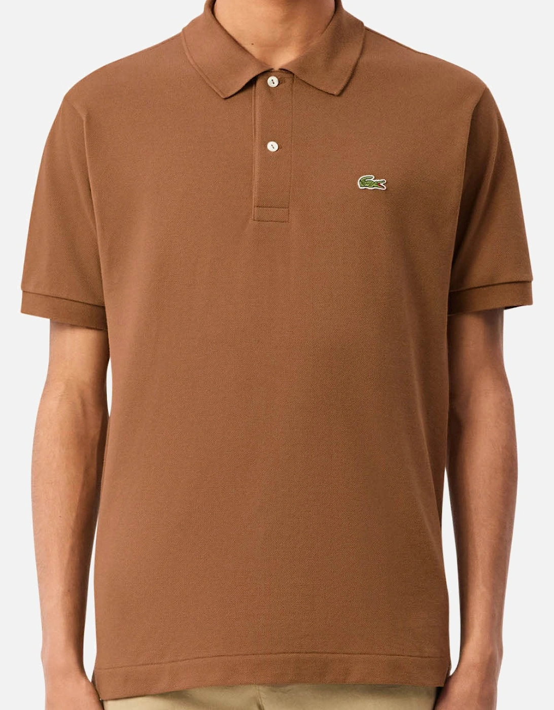 Men's Brown L1212 Classic Polo T-Shirt