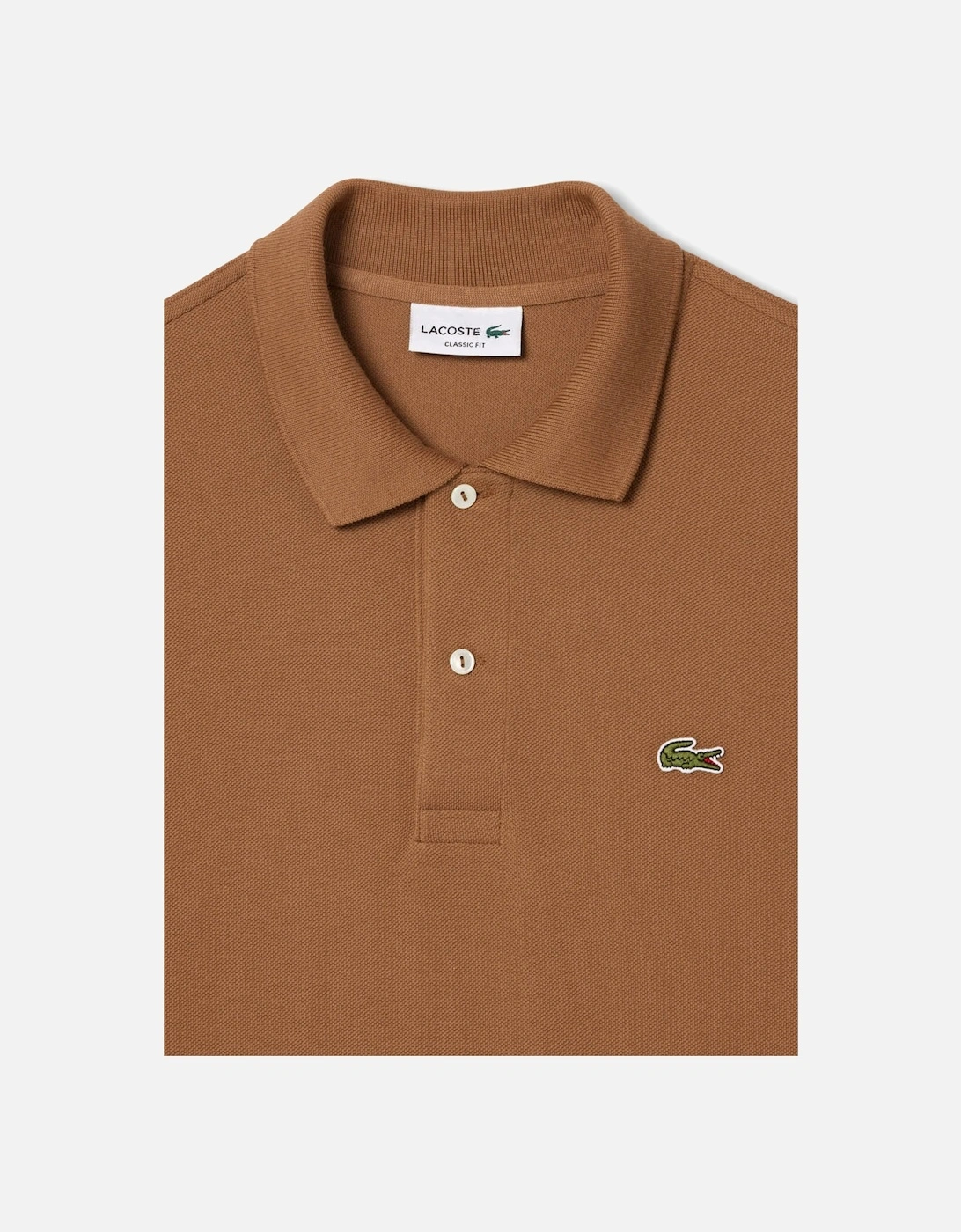 Men's Brown L1212 Classic Polo T-Shirt