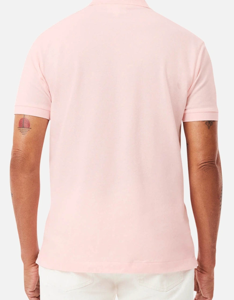 Men's Light Pink L1212 Classic Polo T-Shirt