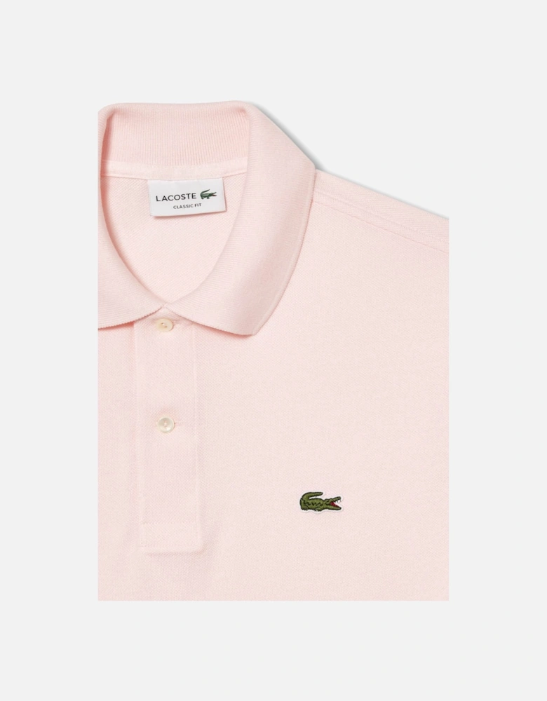 Men's Light Pink L1212 Classic Polo T-Shirt