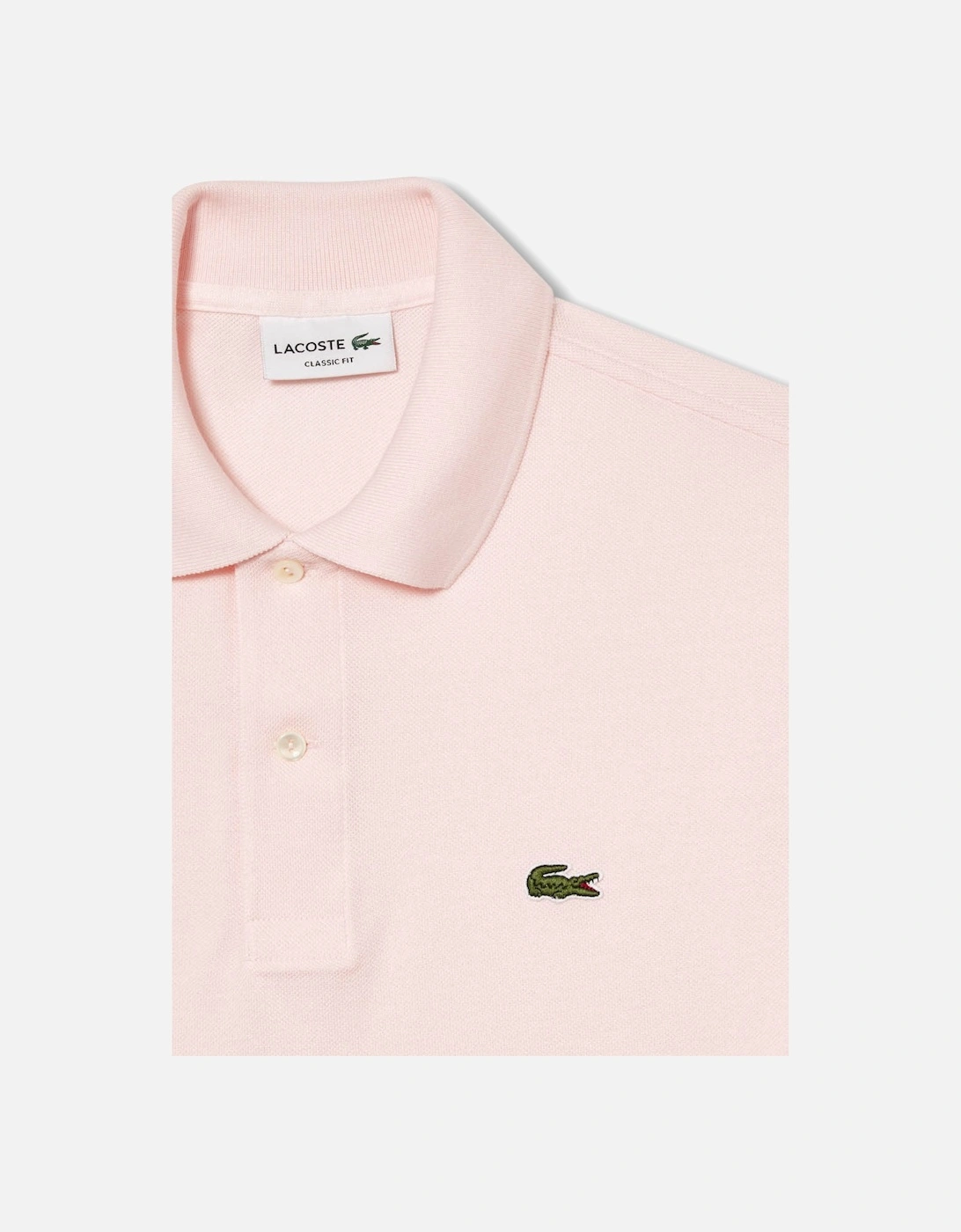Men's Light Pink L1212 Classic Polo T-Shirt