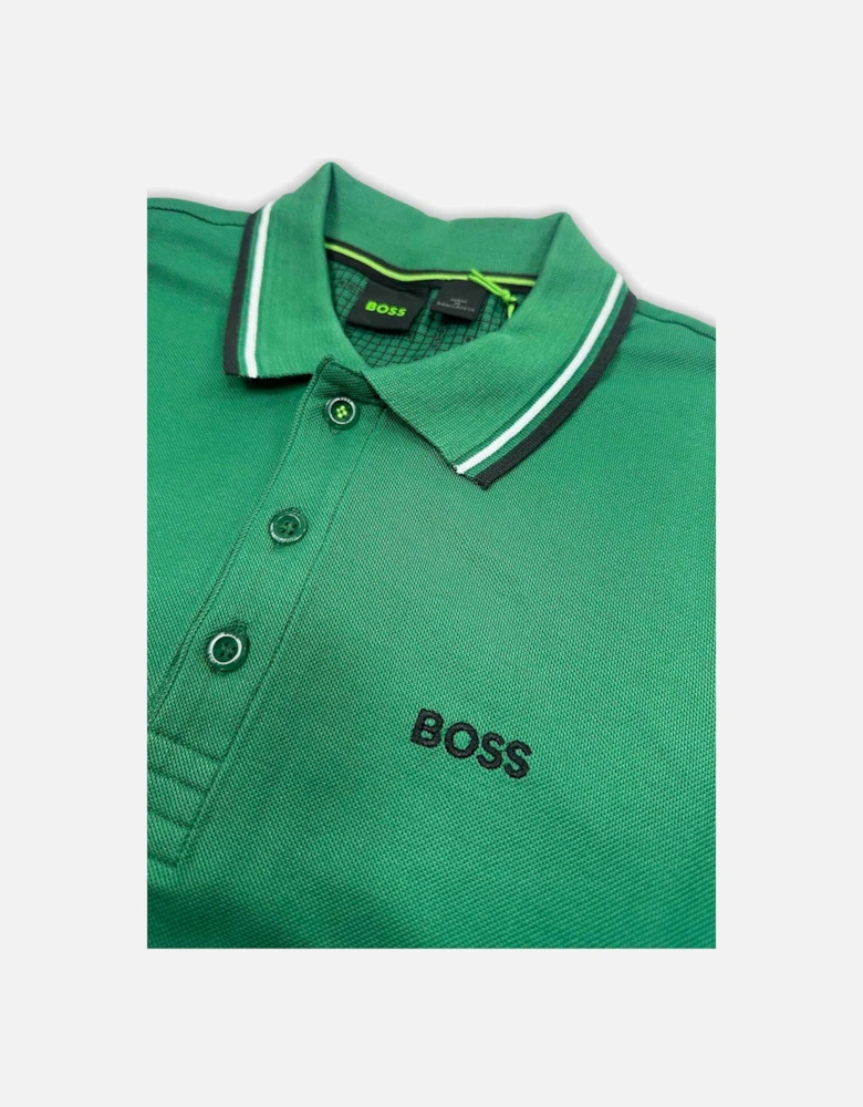 Men's Pine Green Boss Paddy Pro Piqué Polo Shirt