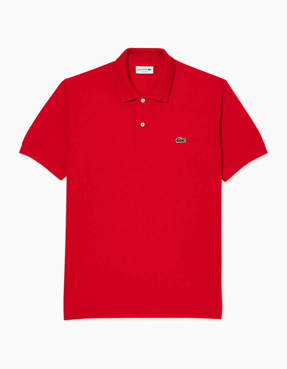 Lacoste Men's Red L1212 Classic Polo T-Shirt  38 M