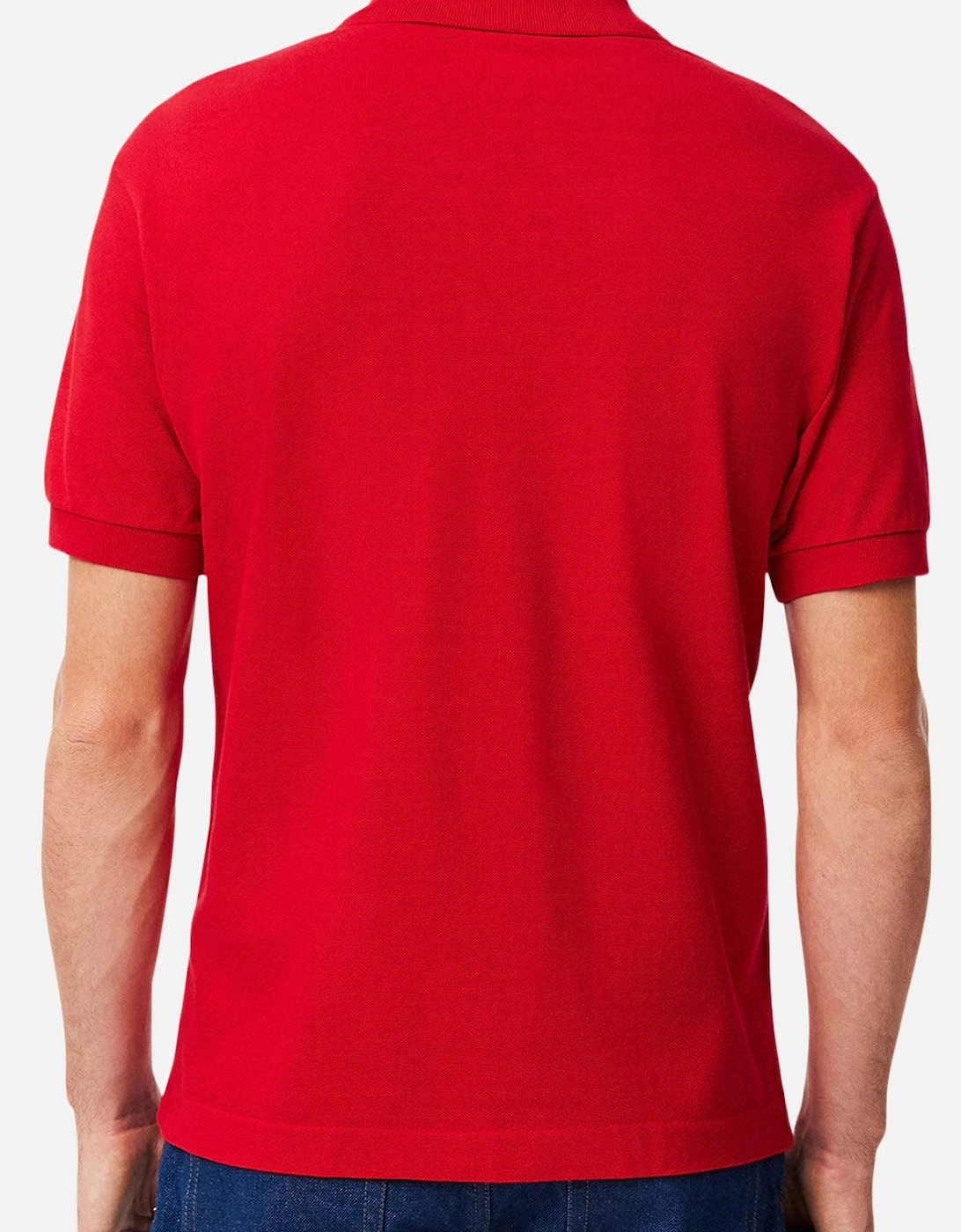 Men's Red L1212 Classic Polo T-Shirt