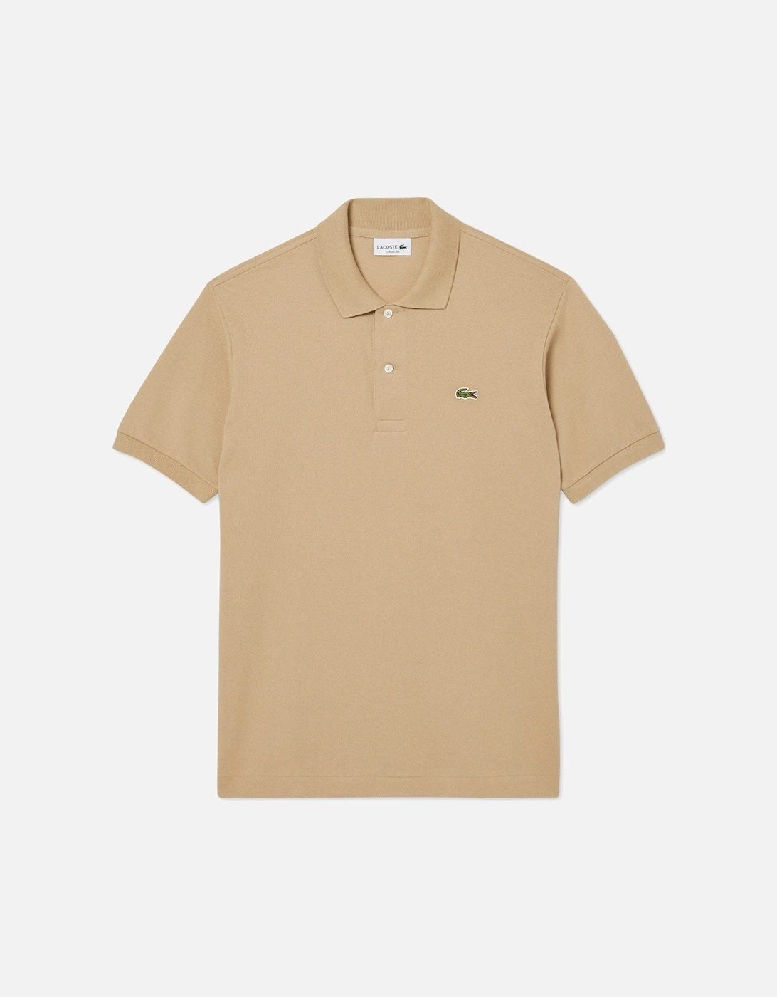 Men's Beige L1212 Classic Polo T-Shirt, 5 of 4