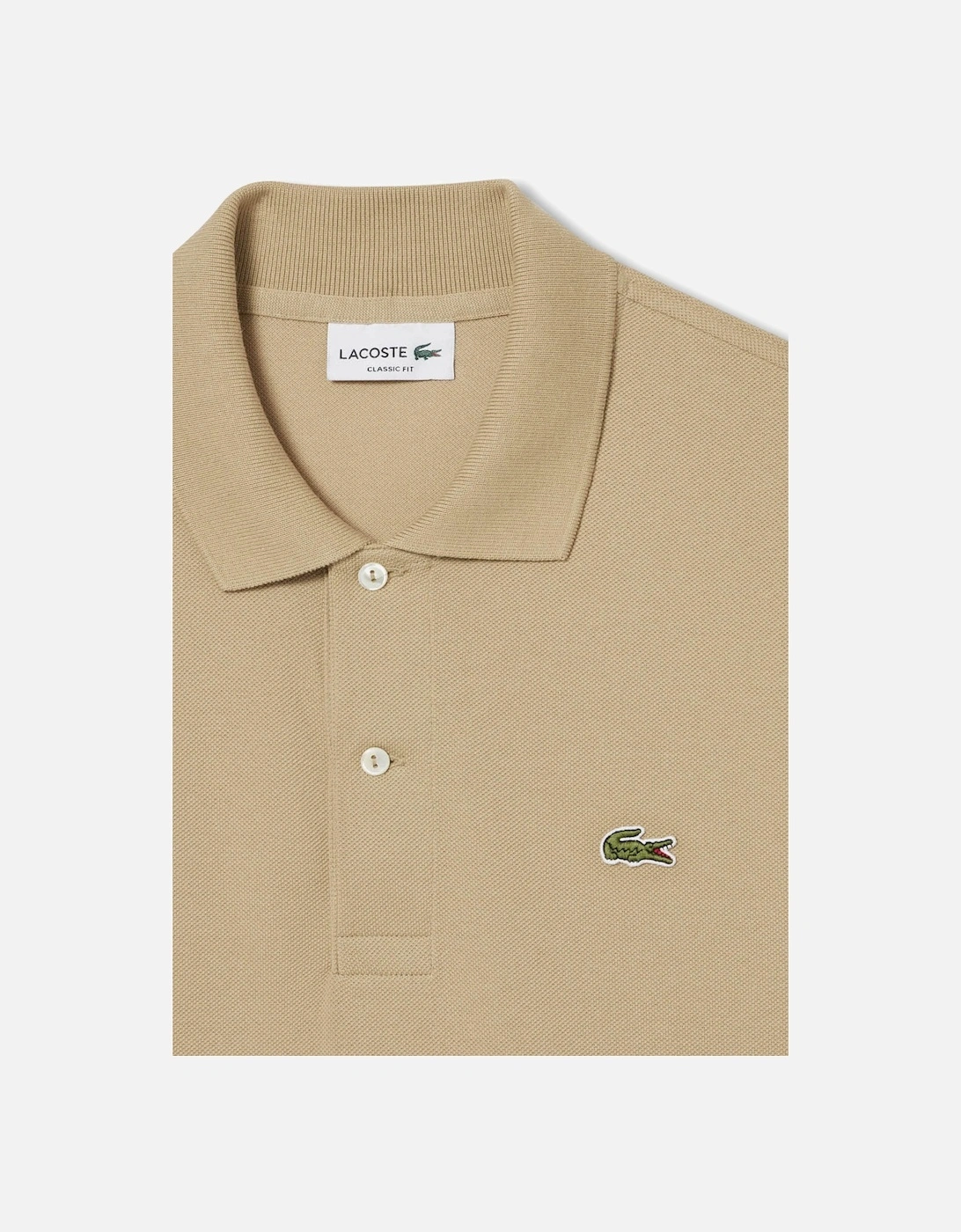 Men's Beige L1212 Classic Polo T-Shirt