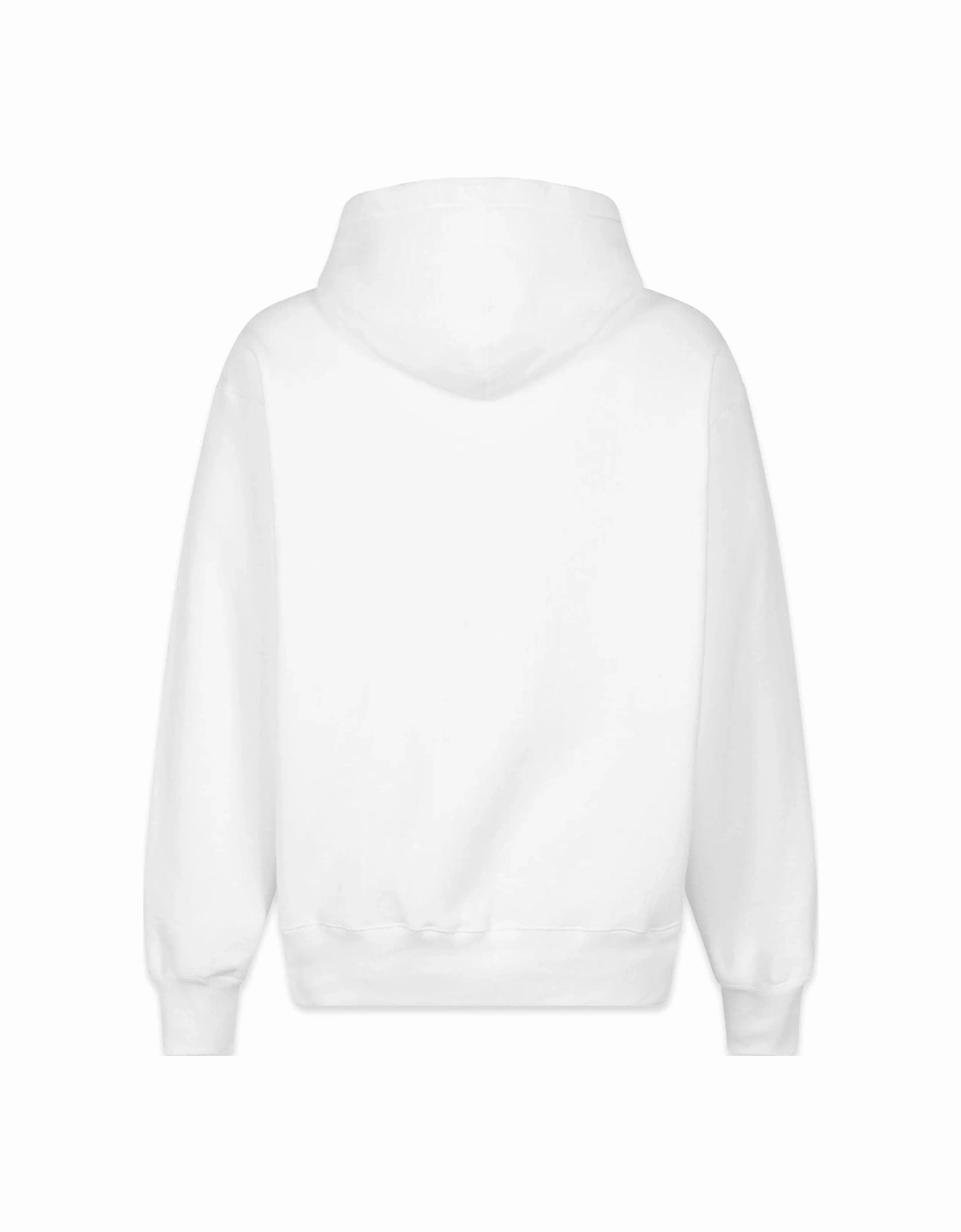 Men's White Time Machine Hoodie  Pullover Hood