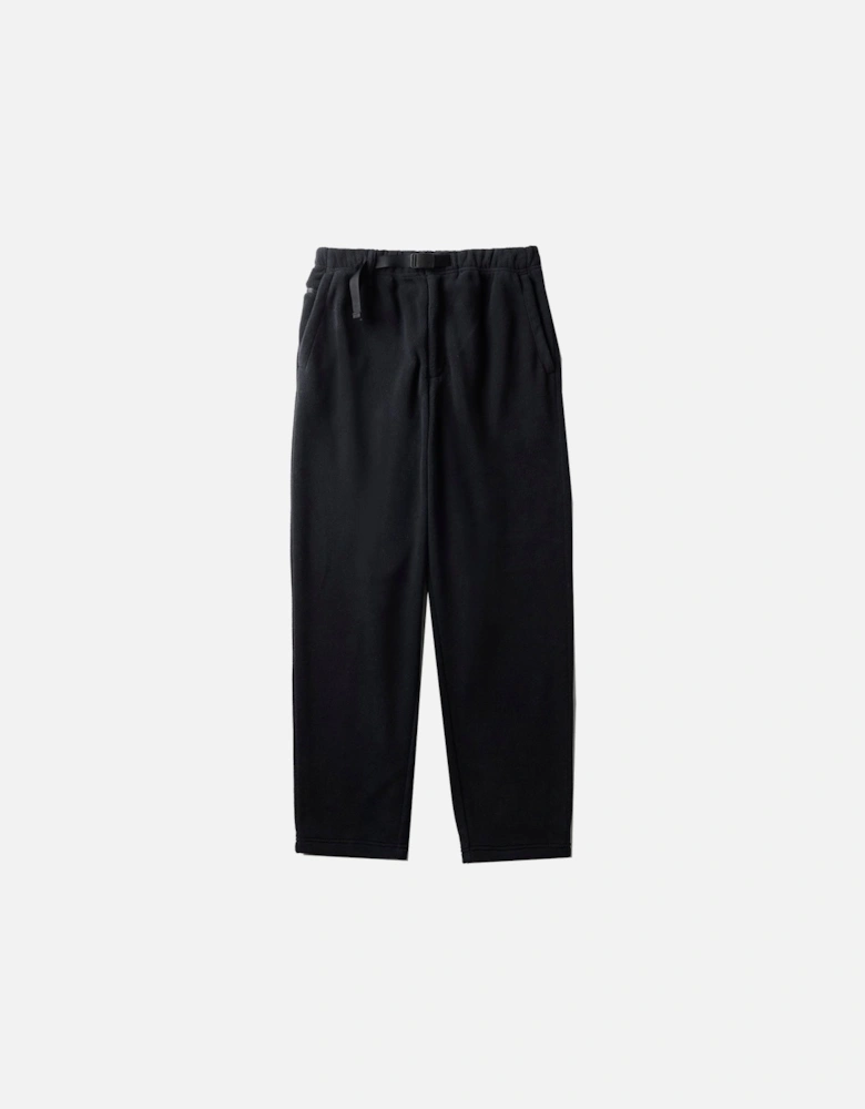 Snow Peak Water-Repellent Fleece Pants Black