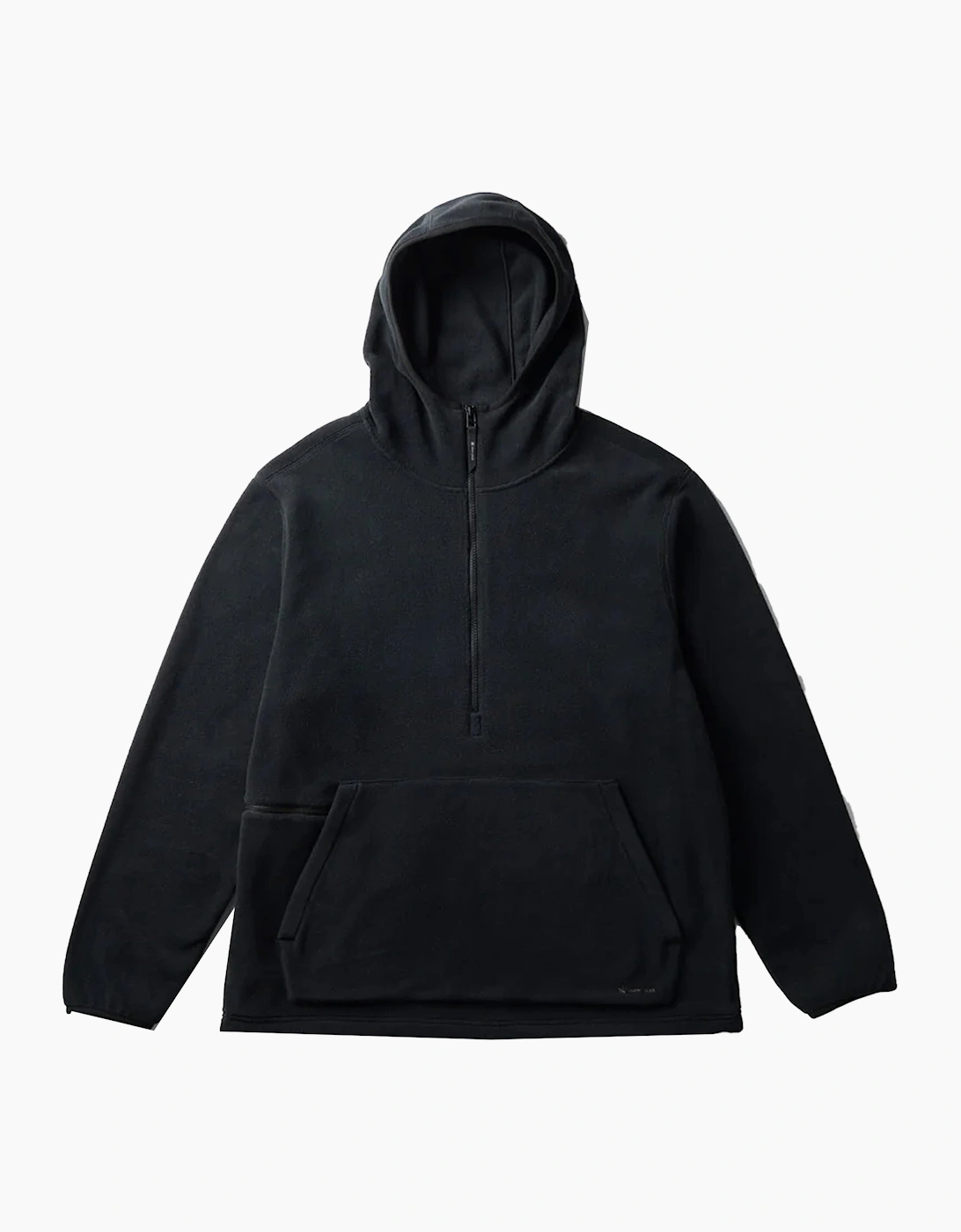 Snowpeak Men's Snow Peak Water-Repellent Fleece Hoodie Black - Size: 38