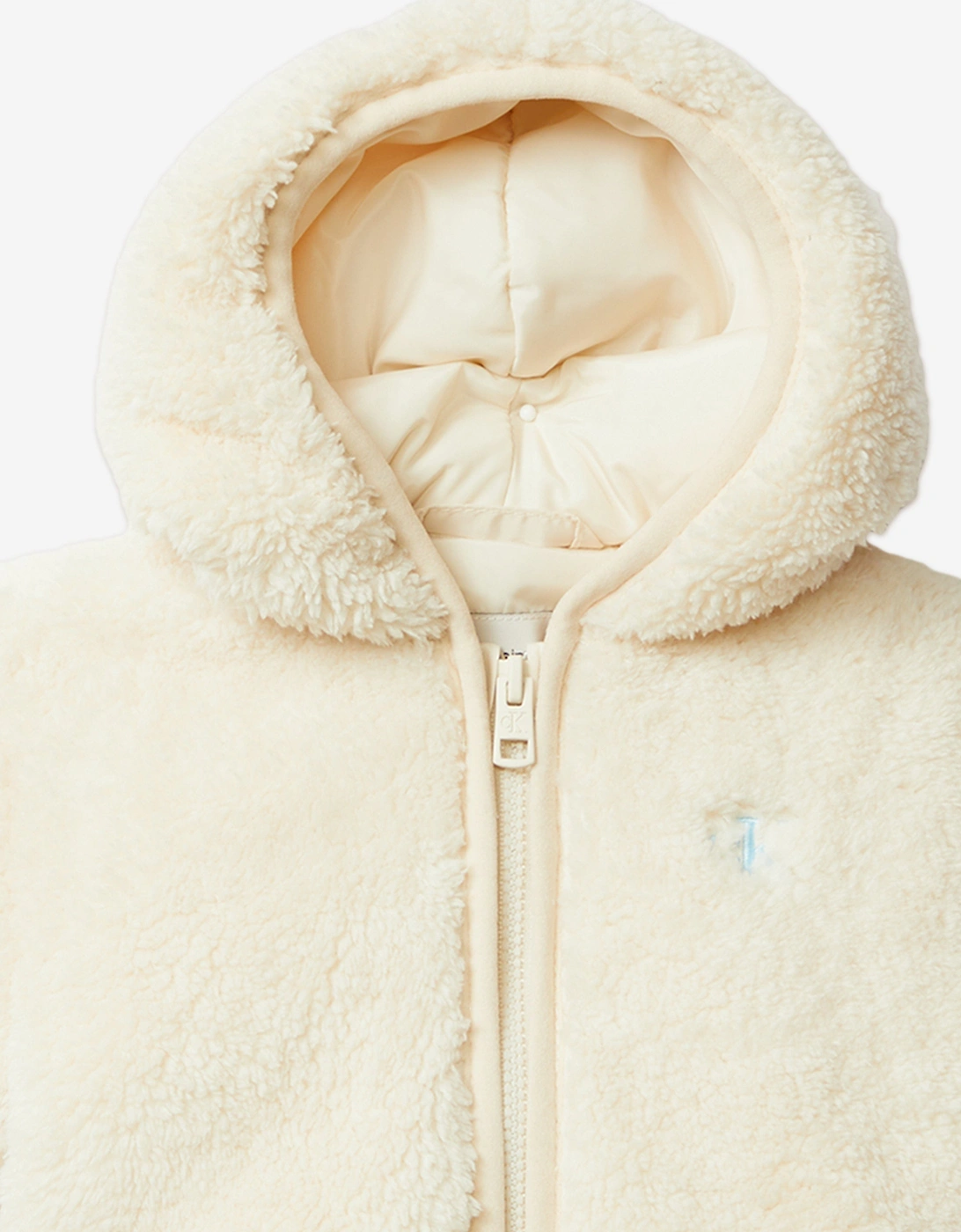 Baby Teddy Jacket in Ivory