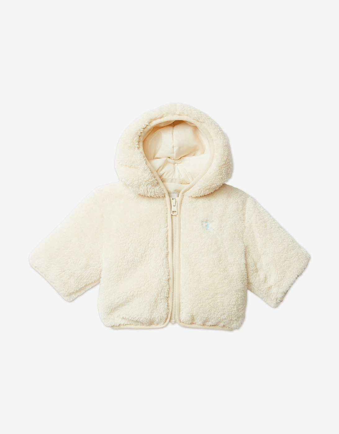 Baby Teddy Jacket in Ivory, 5 of 4
