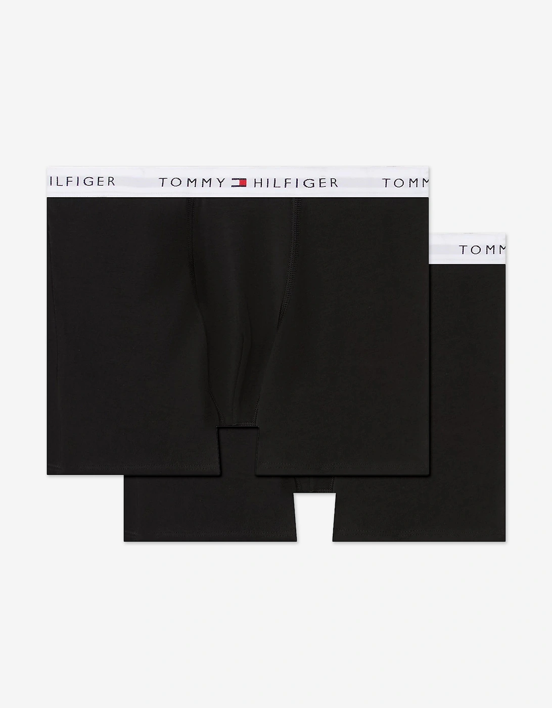 Tommy Hilfiger Boys Black  2 Pack Boxer Shorts Set  - Size 10 Years/11 Years/12 Years Kids