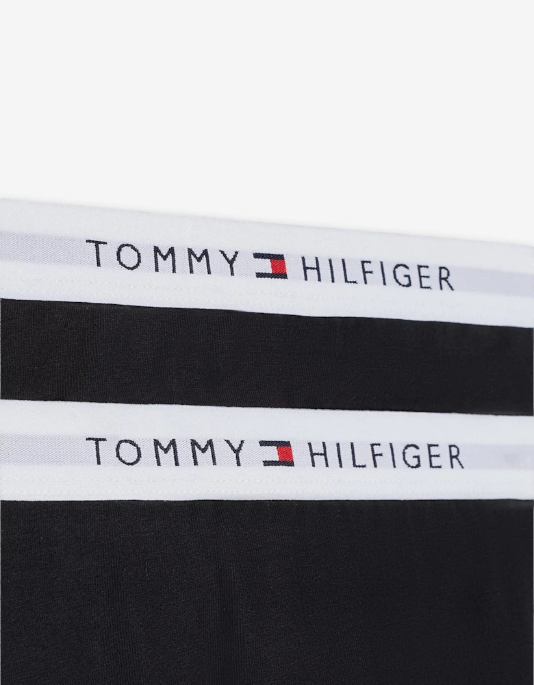 Boys 2 Pack Boxer Shorts Set in Black