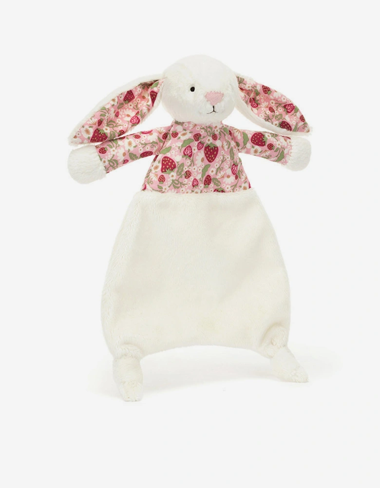 Blossom Bunny 'Berry' Comforter in White (27cm)
