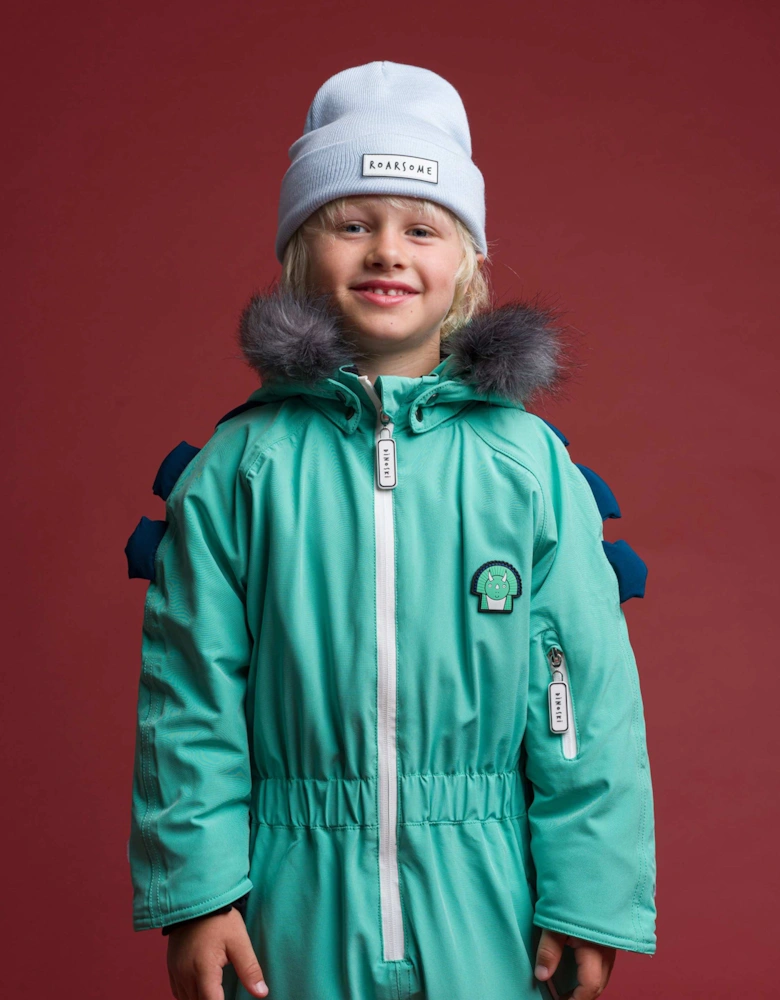 Kids Beanie Hat in Blue