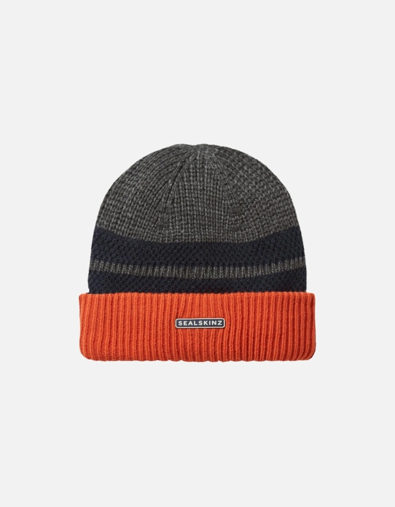 Bittering Textured  Beanie Grey Marl