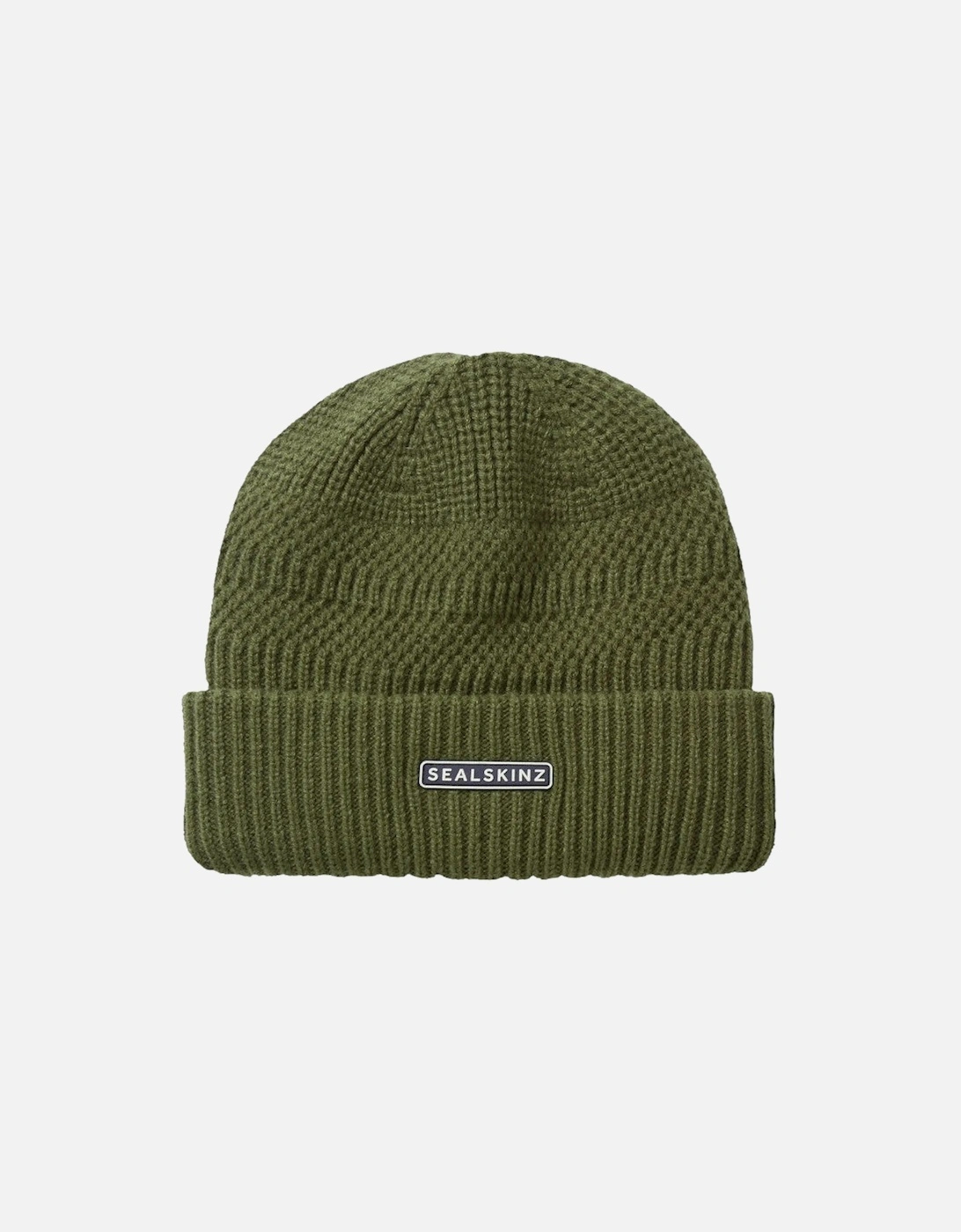 Gressenhall Textured Stripe Beanie Olive, 2 of 1