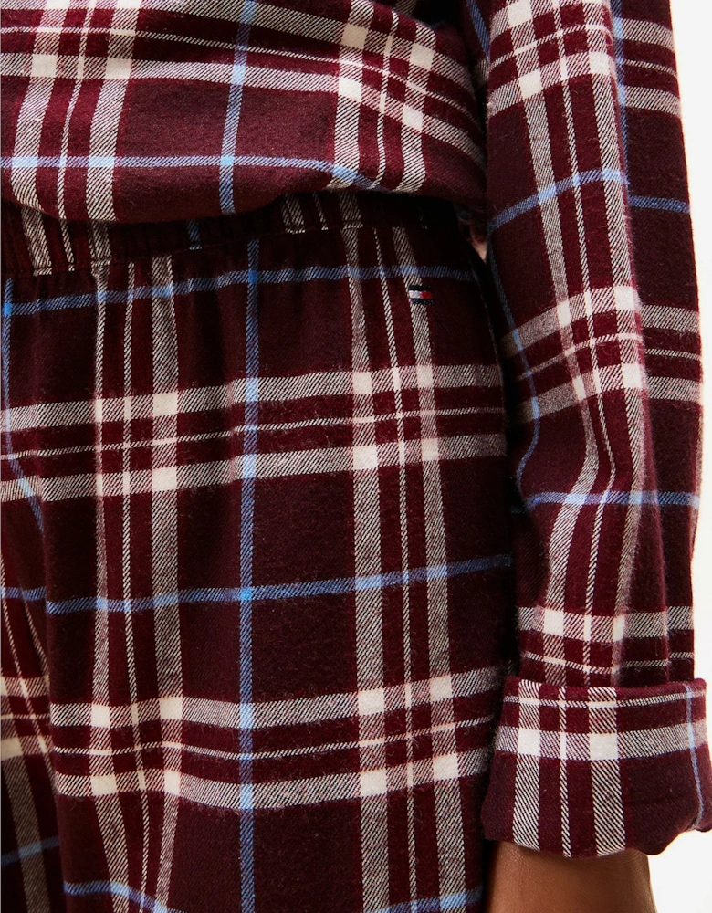 Kids Tartan PJ Set in Navy