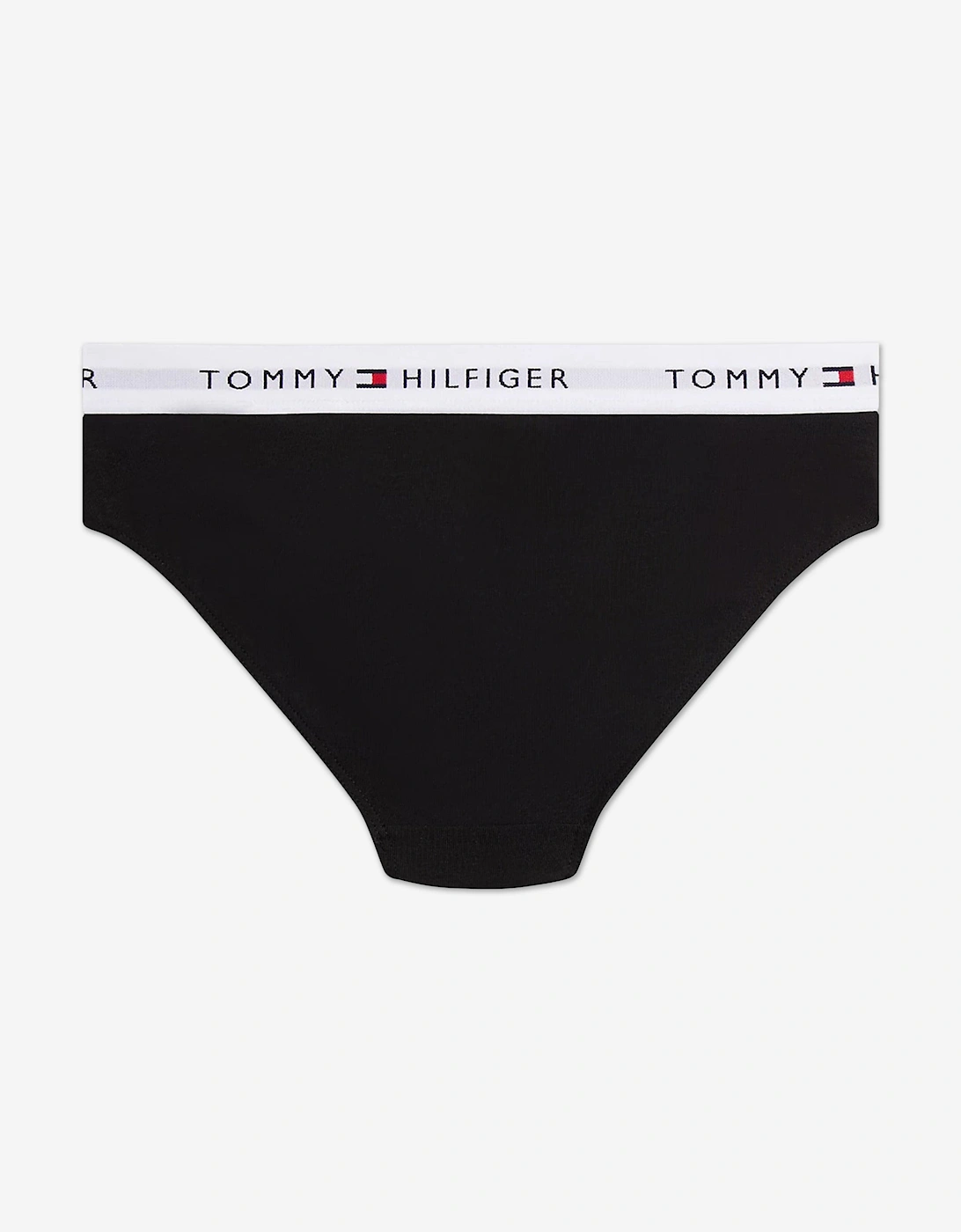 Girls 2 Pack Bikini Knickers Set in Black