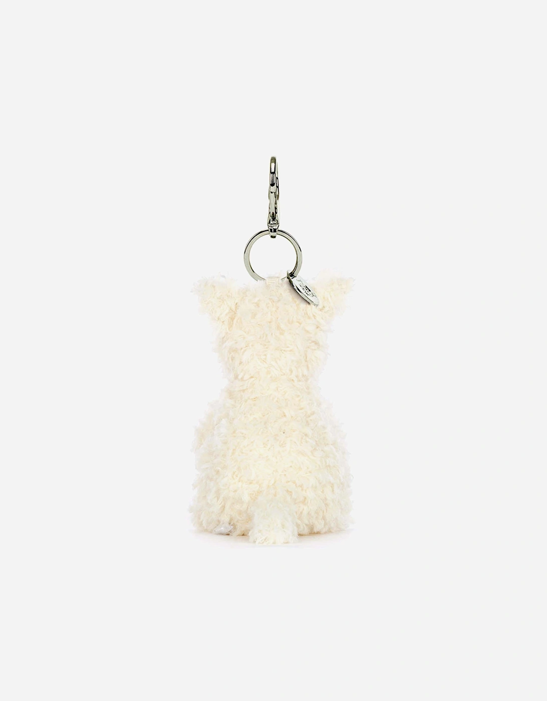 Munro Scottie Dog Bag Charm in Ivory (16cm)