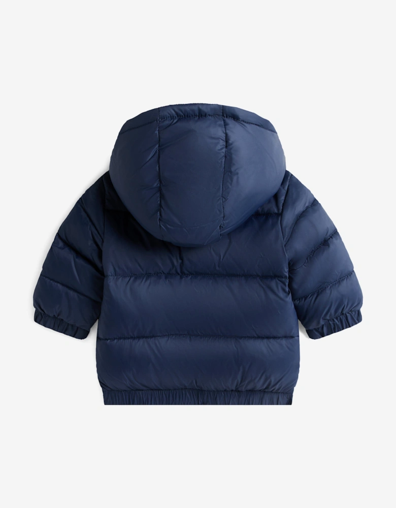 Baby Boys Puffer Jacket in Navy