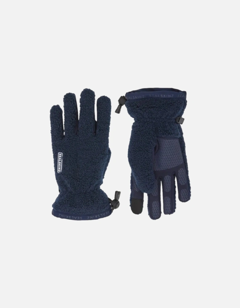 Hoveton Sherpa Fleece Gloves Navy