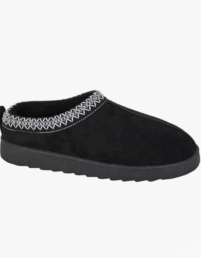 DANA Womens Mules Slippers Black